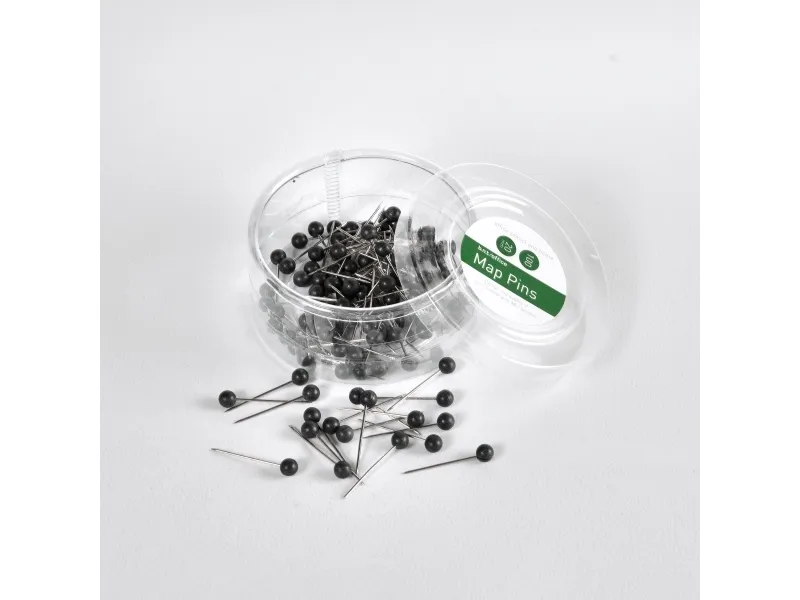 Kortnåle 4mm x 20mm sort - (100 stk.)