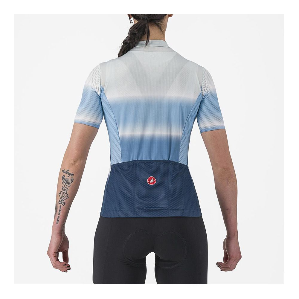 Castelli DOLCE - Maillot Femme bleu océan