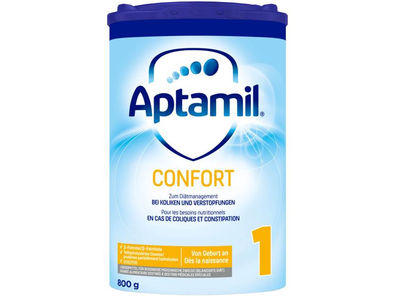 Aptamil Anfangsmilch Confort 1, 4x 800 g Anfangsmilch, Confort 1, 4x 800 g