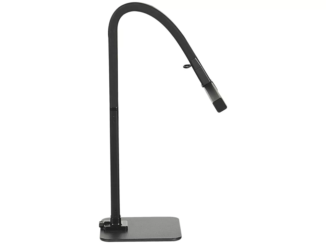 Lampe de bureau LED KOURIS Avec détecteur de mouvement Métal Noir