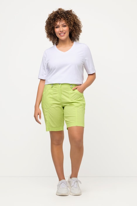 Cargo-Bermuda, Komfortbund, 4-Pocket-Schnitt