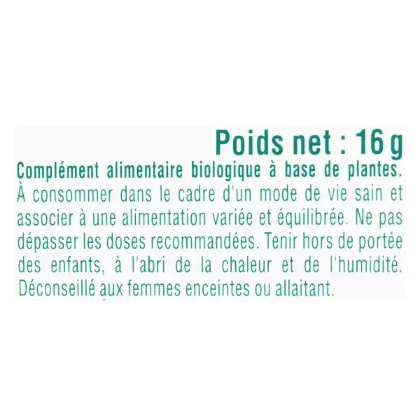 Biosens Détox Foie Bio 45 gélules végétales