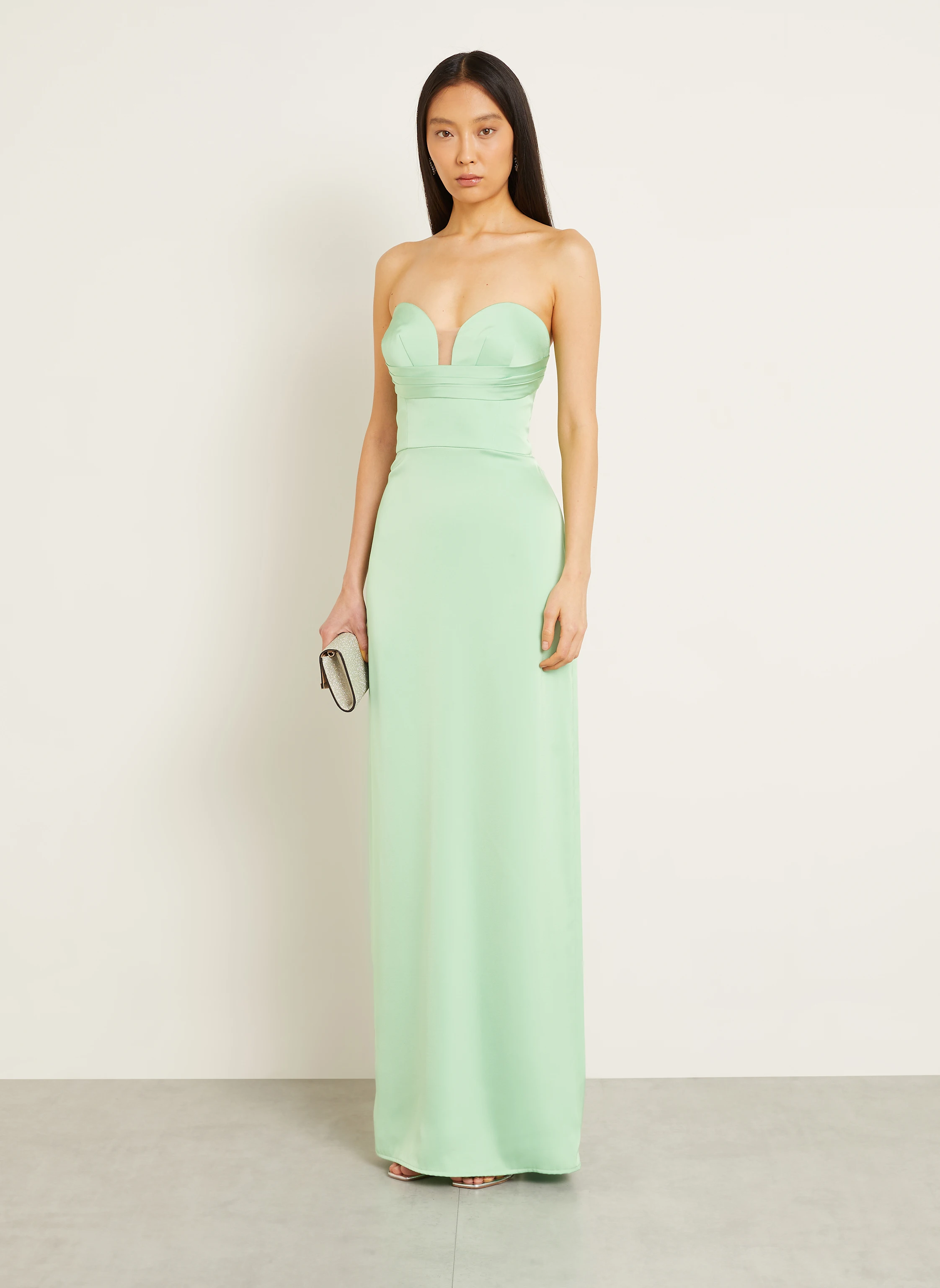 VERA WANG Abendkleid CHAMPANE