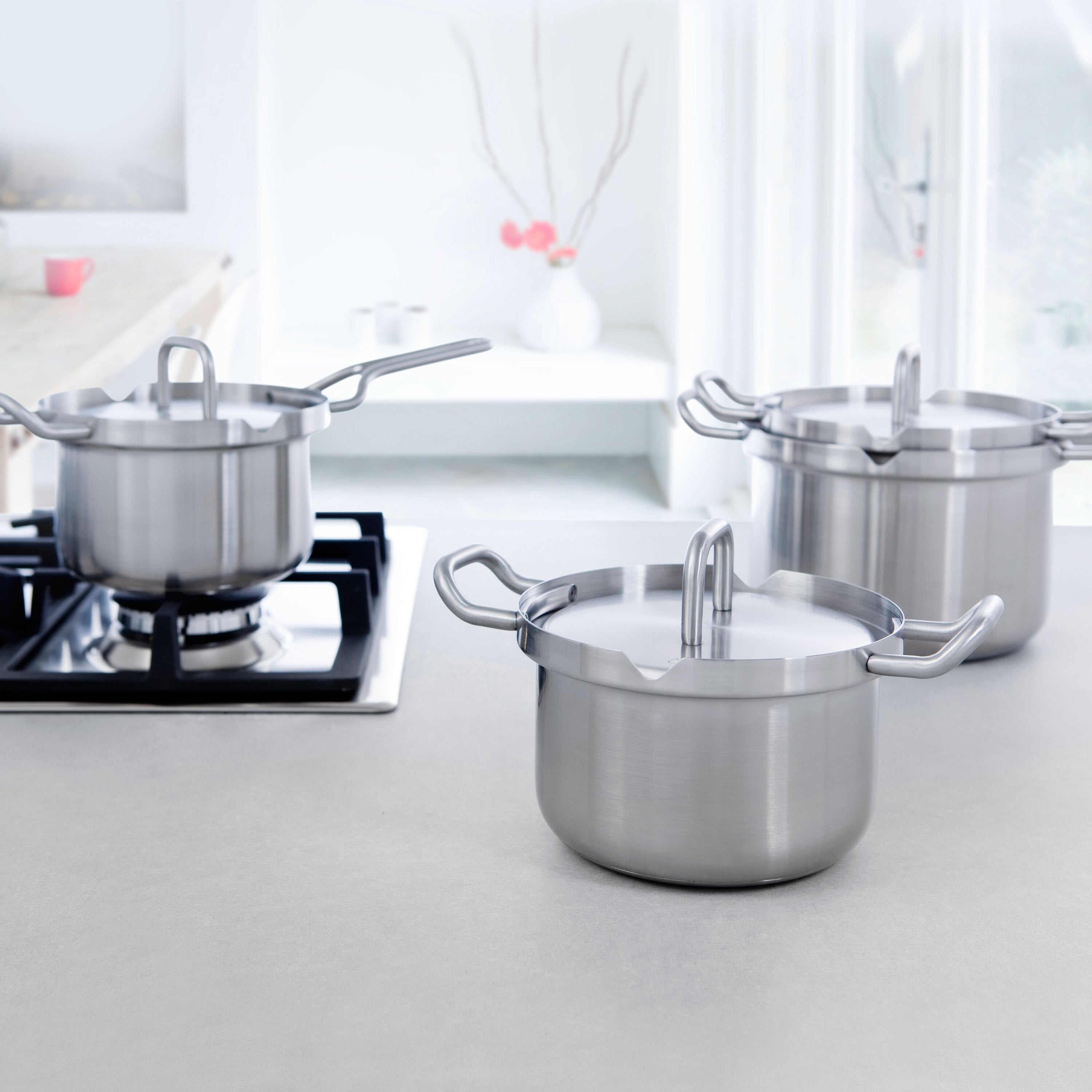 BK Q-linair Master RVS Pannenset 4-delig