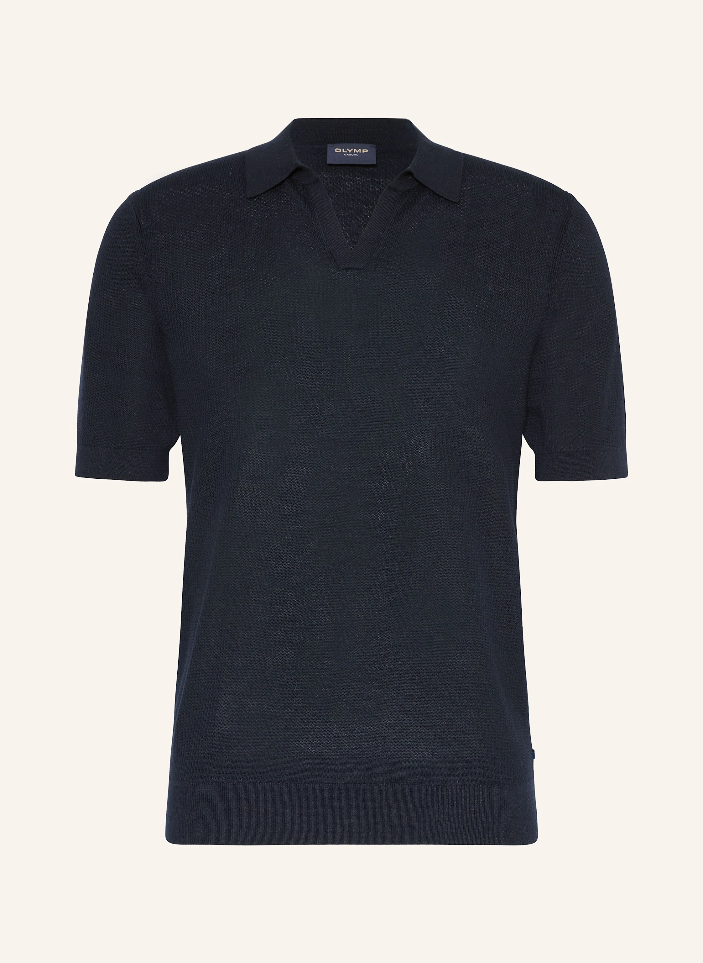 OLYMP Strick-Poloshirt Casual comfort fit