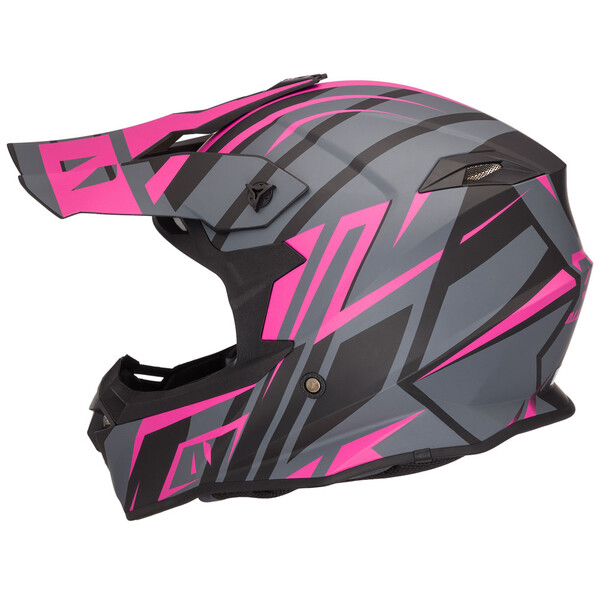 All One - Casque Nemesis Epic Gris / Noir / Rose