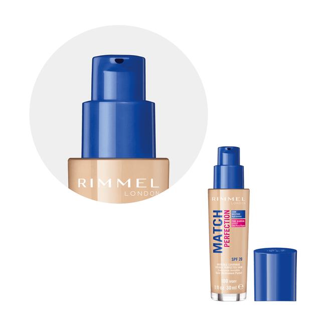 Rimmel London Match Perfection Foundation 100 Ivory