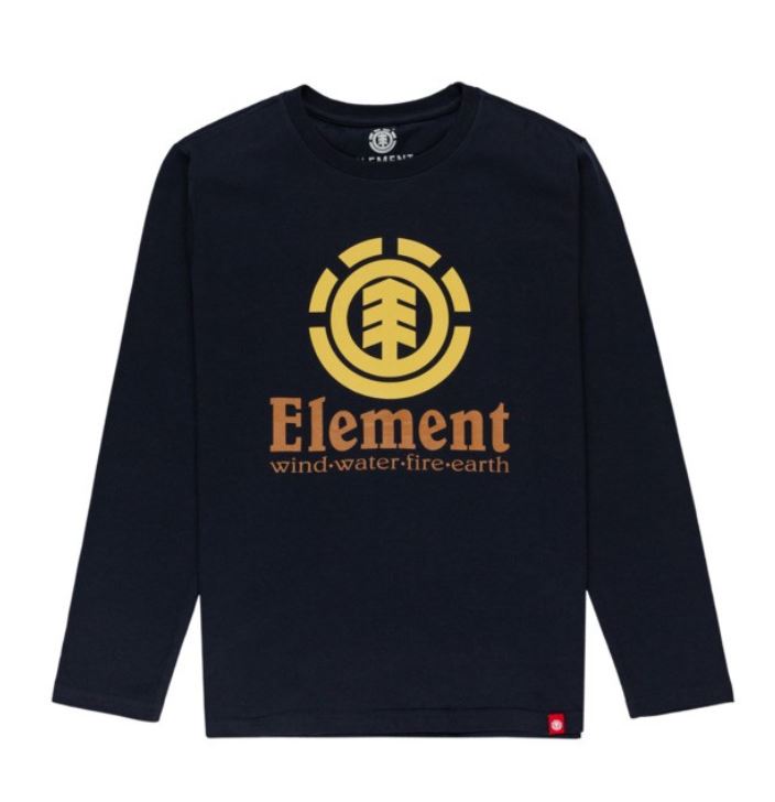 Element Vertical LS Youth Eclipse Navy