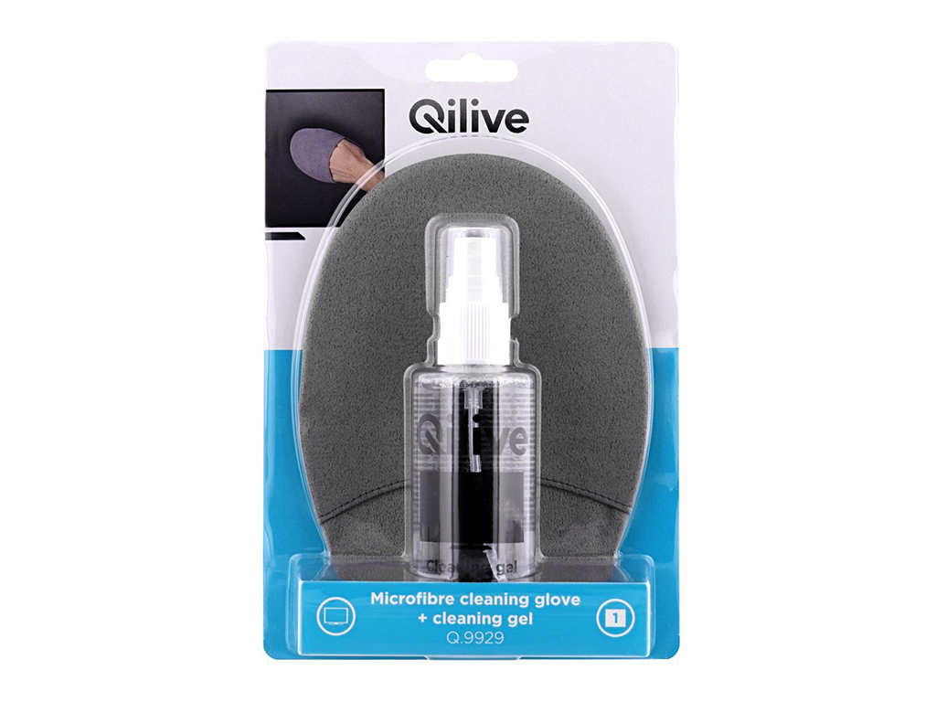 ACESSÓRIOS DE LIMPEZA QILIVE SPRAY 120ML   PANO DE MICROFIBRAS
