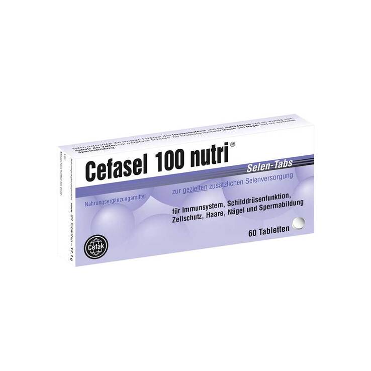 Cefasel 100 nutri Selen-Tabs, 60 St