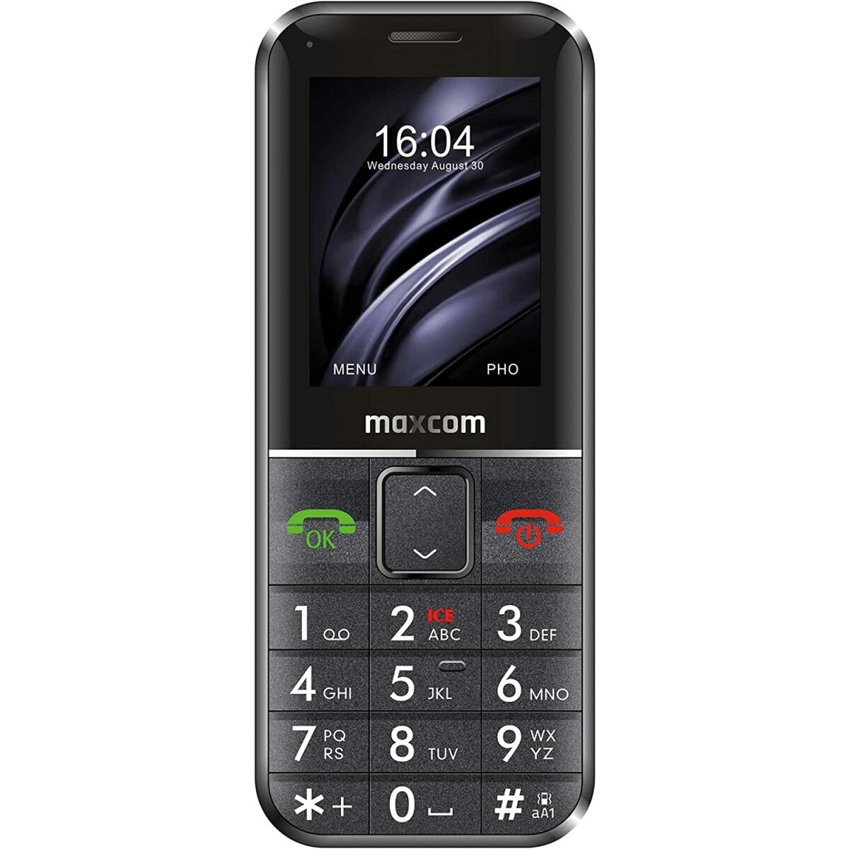 MM735, Balken, Single SIM, 5,59 cm (2.2 Zoll), Bluetooth, 1400 mAh, Schwarz