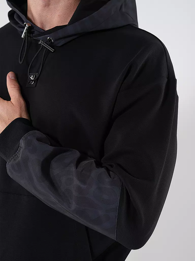 HUGO Kapuzensweater - Hoodie DITCHENO schwarz