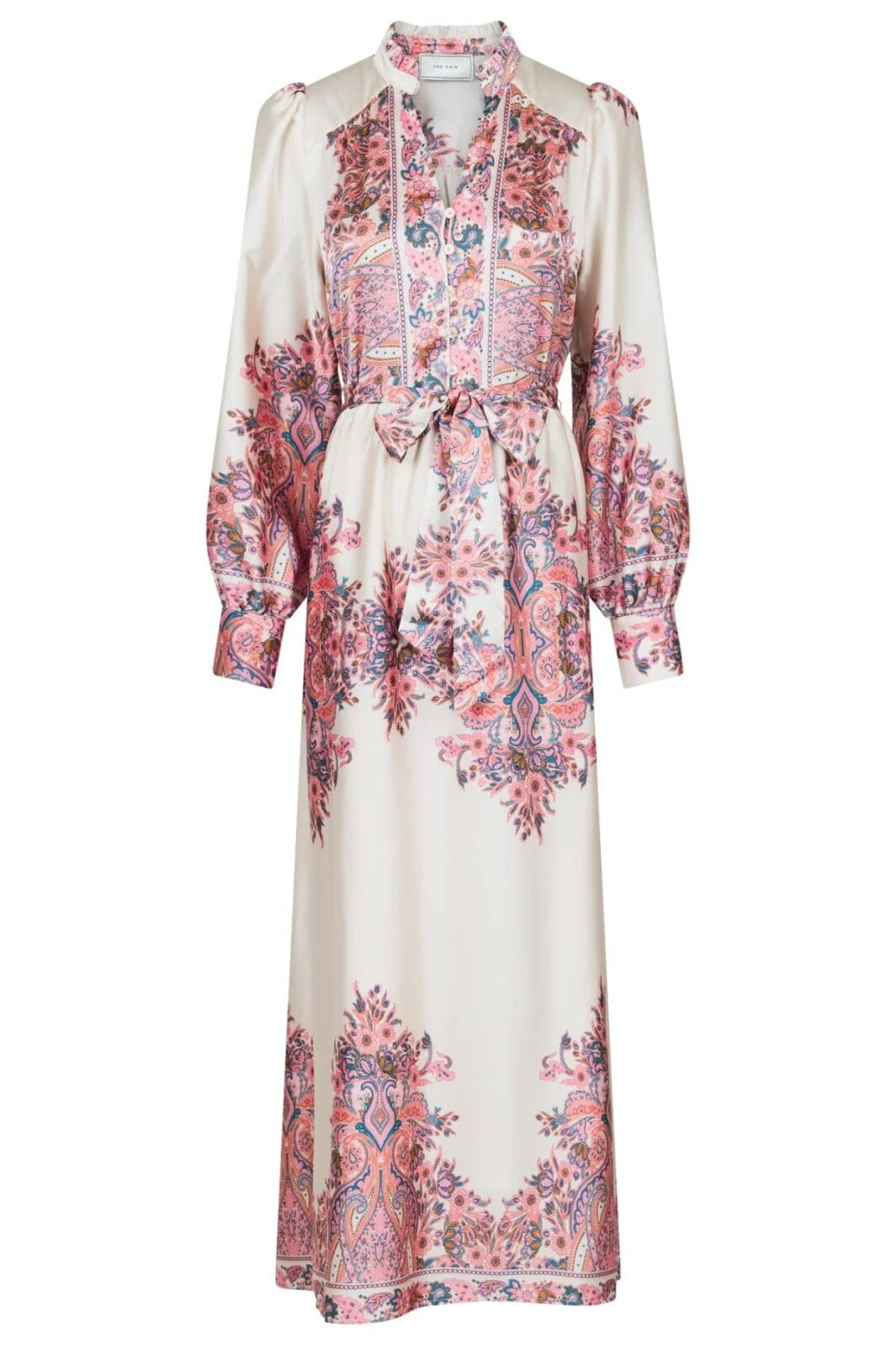 Neo Noir Nova Paisley Border Dress