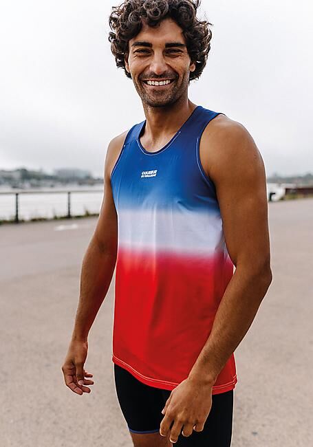 COUREUR DU DIMANCHE - DEBARDEUR LE DRAPEAU M