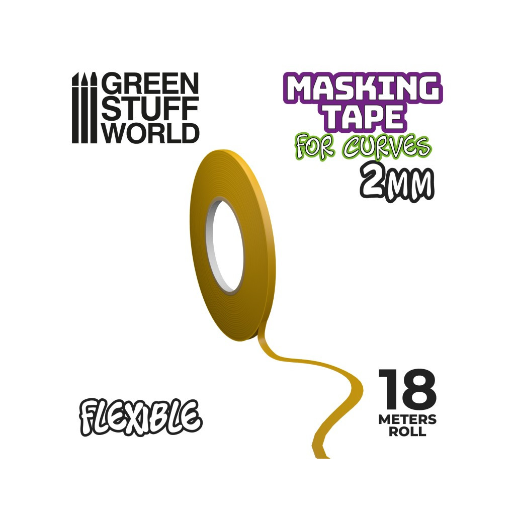Ruban de Masquage Flexible - 2mm