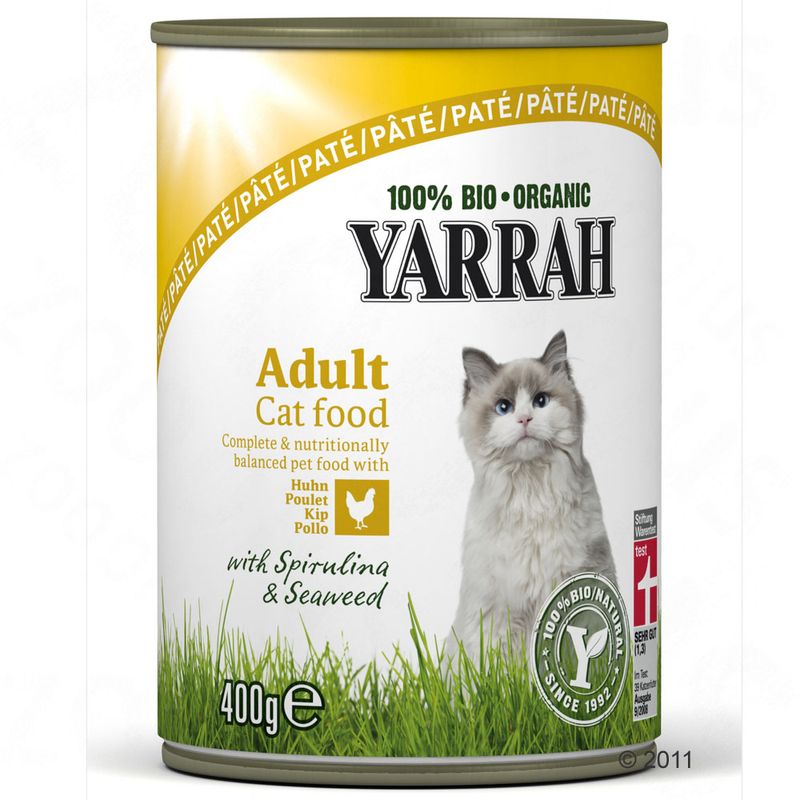 Lot 4 saveurs Yarrah 24 x 400/405 g