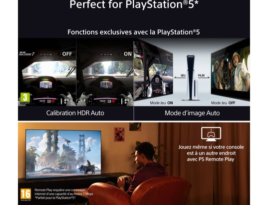 SONY - TV Mini LED 4K 215 cm K85XR90PAEP - BRAVIA 9