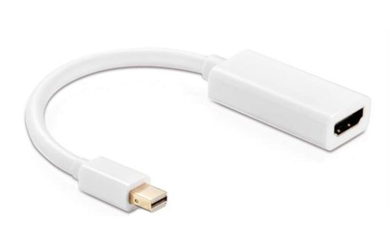 Adapter Mini-DisplayPort - HDMIAdapterkabel, Mini-DisplayPort-Stecker auf HDMI-Buchse