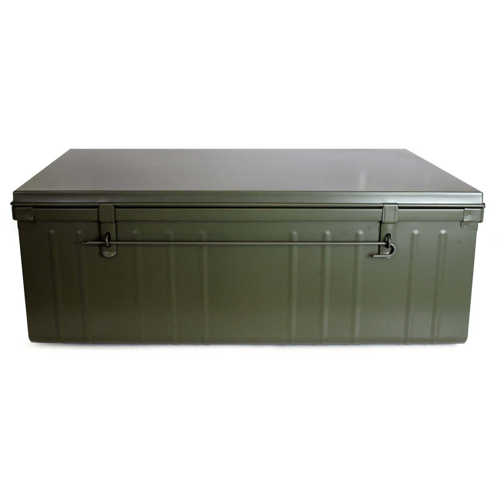 Malle habitat en acier 130 litres