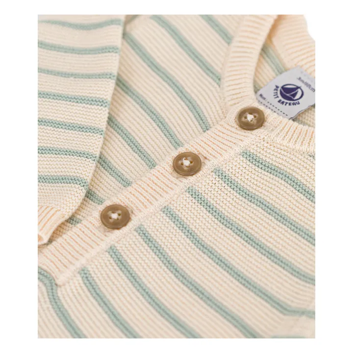 Petit Bateau Combinaison Marrant Point Mousse | Beige