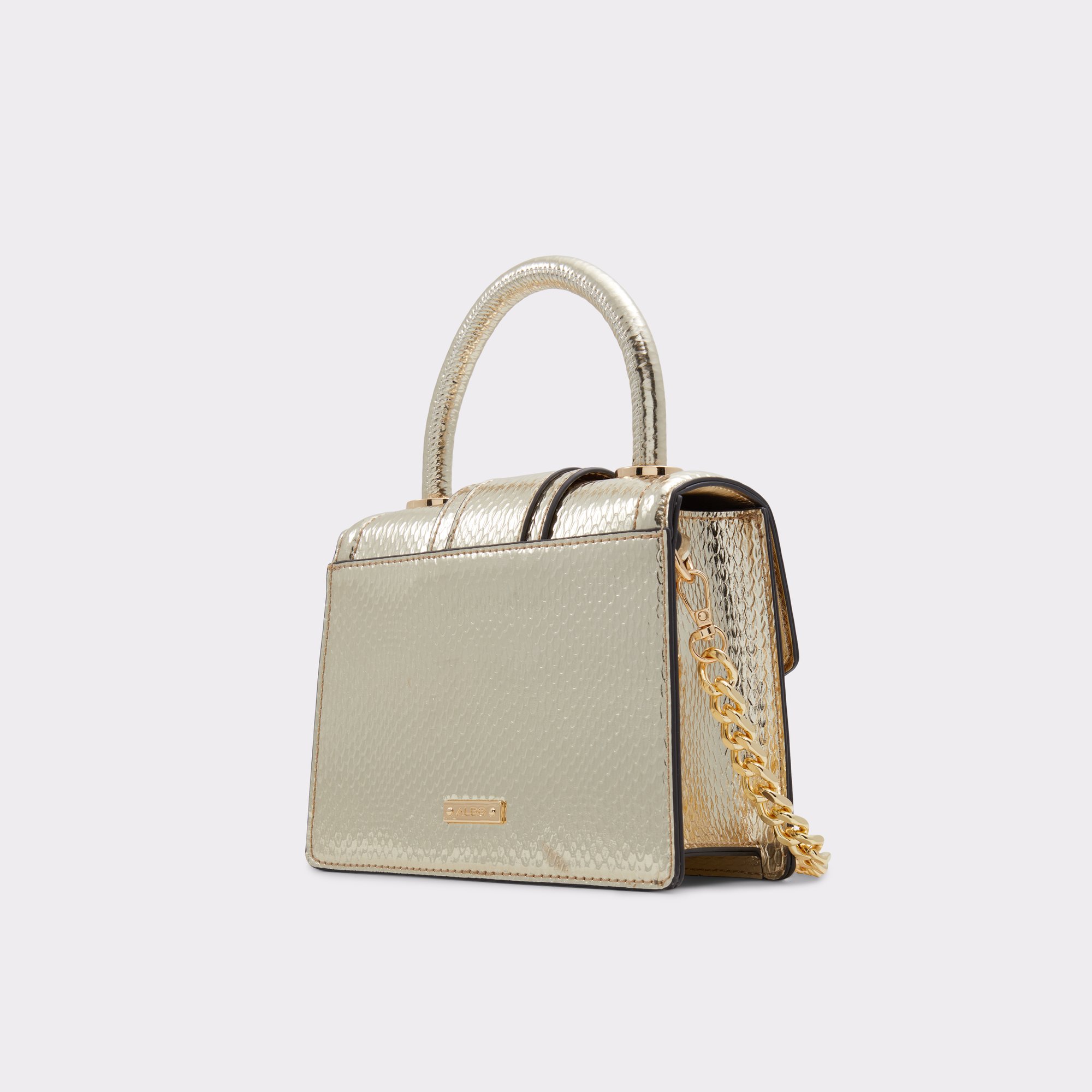 Theodoraa Gold Women Top Handle Bags