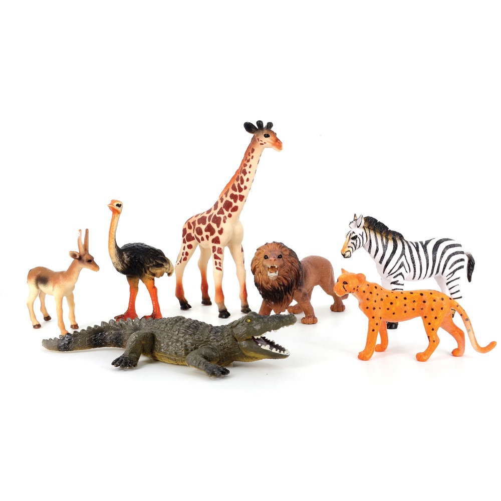 Wildtierfiguren, 7er-Pack