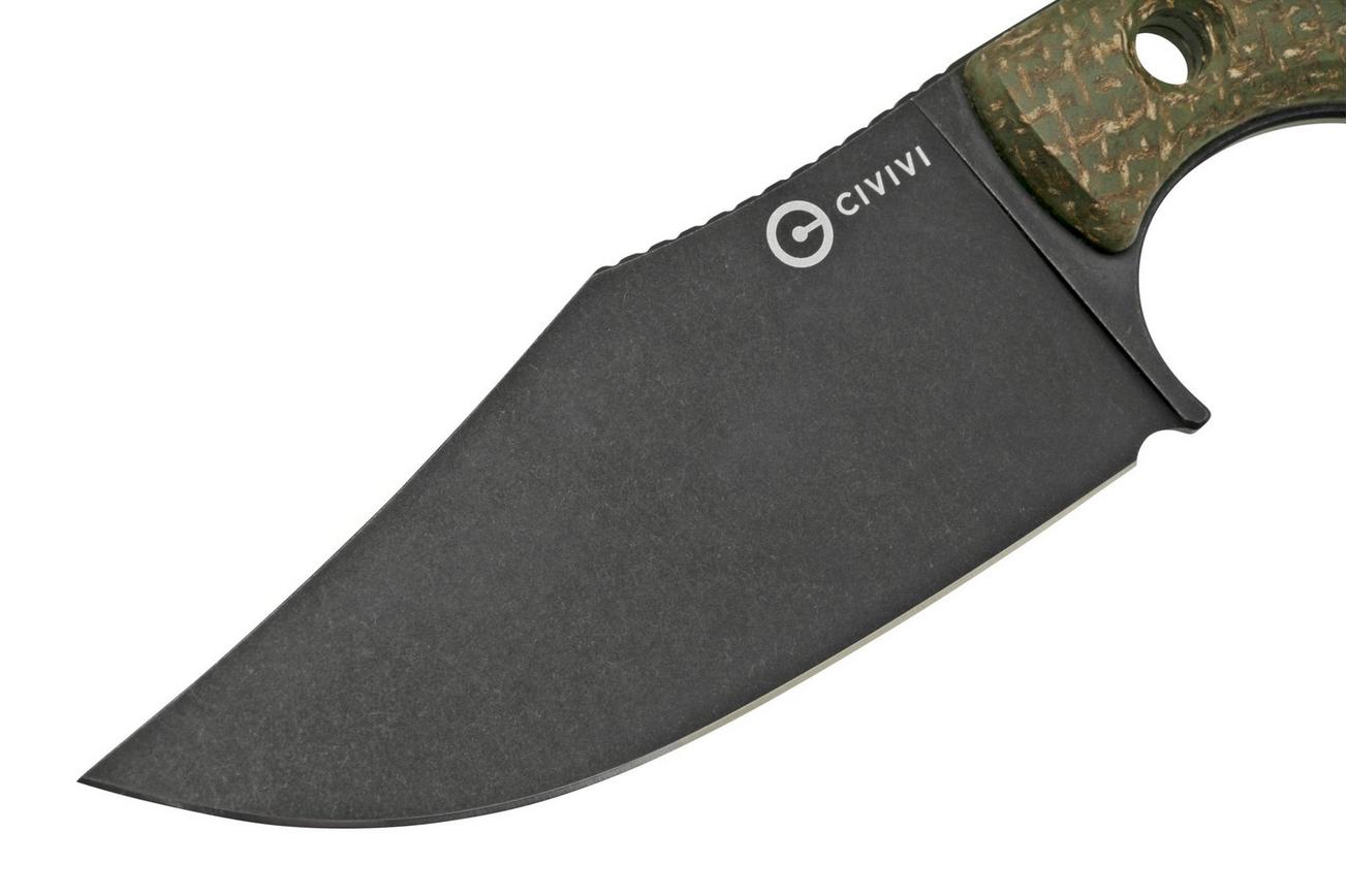 Civivi Midwatch C20059B-3 Green Burlap Micarta, vast mes