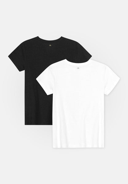 MODAL T-SHIRT MED RUND HALS TIL KVINDER