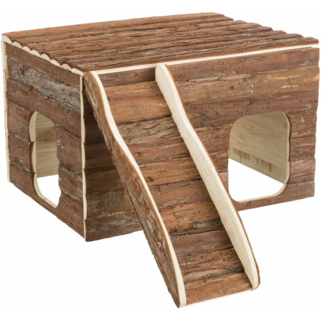 Maison fonctionnelle froid/chaud en bois pour rongeurs Gunnar Trixie