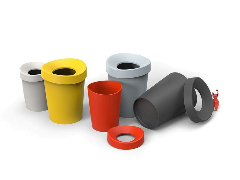 Vitra Happy Bin prullenbak large basic dark