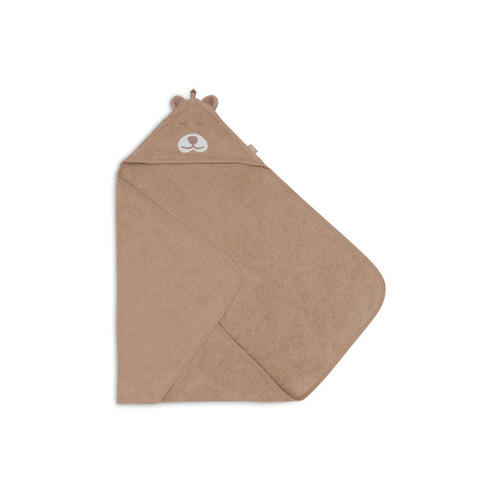Cape de bain éponge 75x75 Jungle jambo - Biscuit - JOLLEIN
