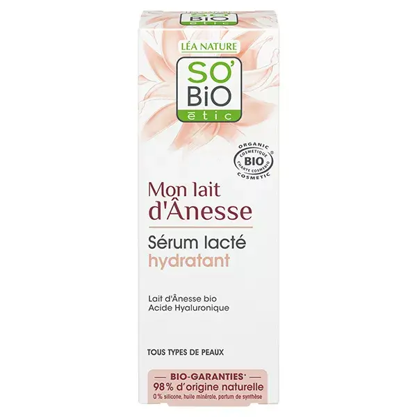 So'Bio Étic My Donkey Milk Organic Hydration Booster Serum 30ml