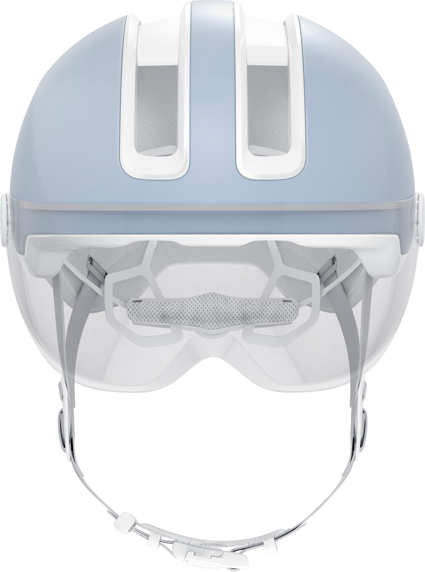 ABUS HUD-Y ACE cykelhjelm LED Pure Aqua