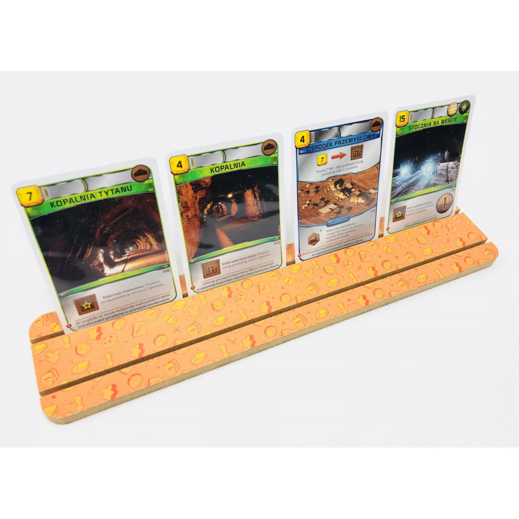Porte Cartes Double en Bois