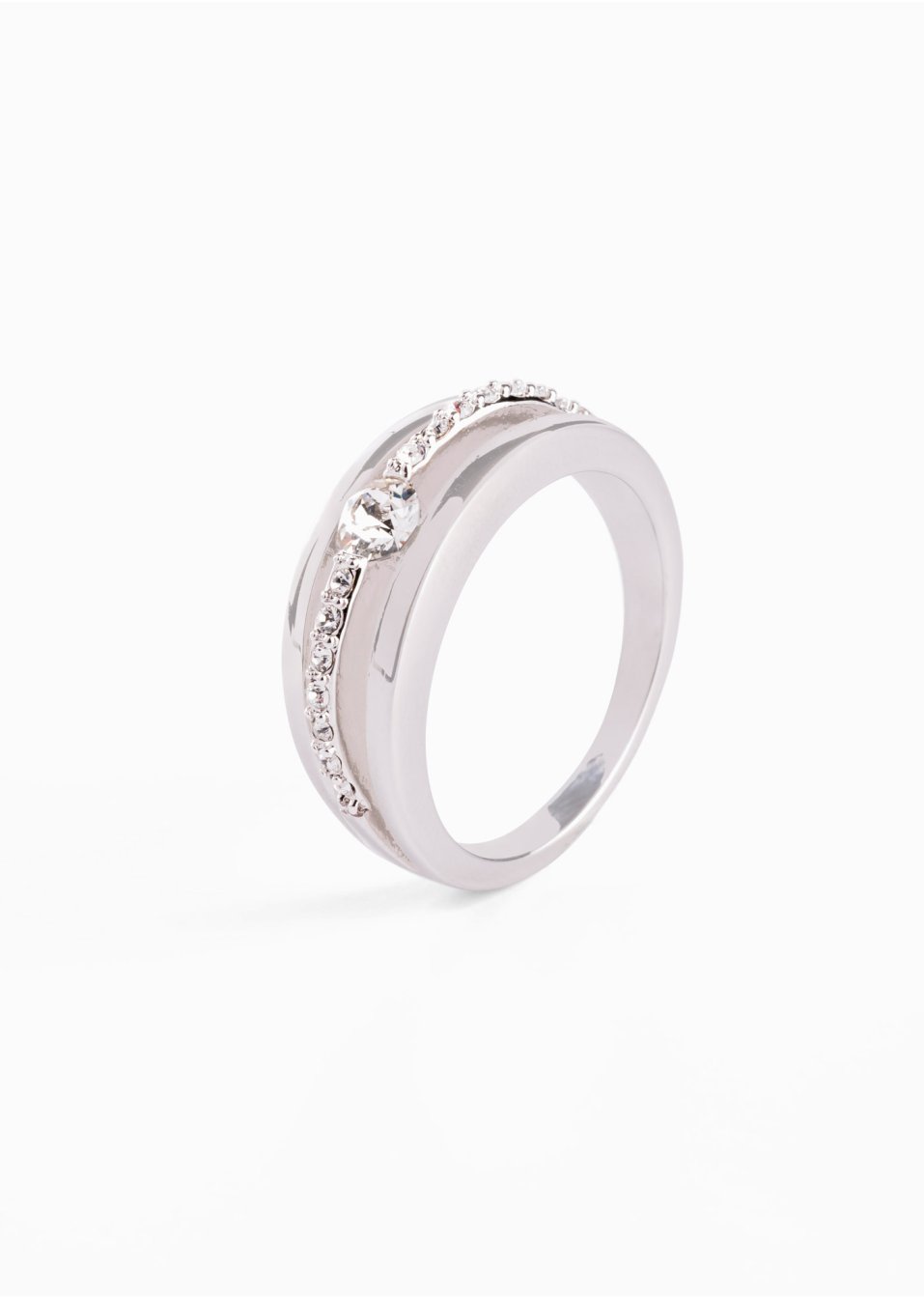 Bague sertie de cristaux
