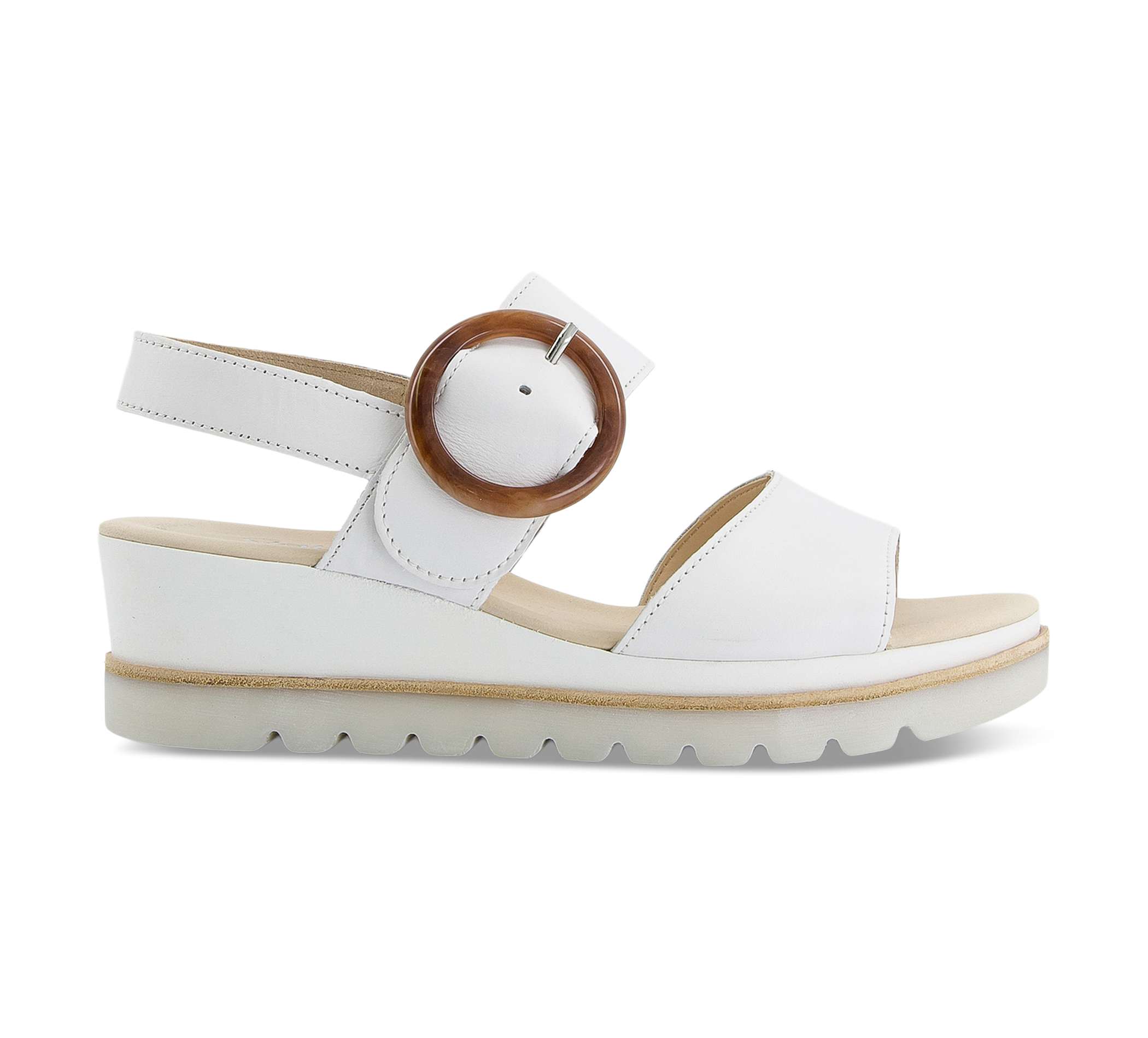 Gabor Best Fitting - Riemchensandalen weiss