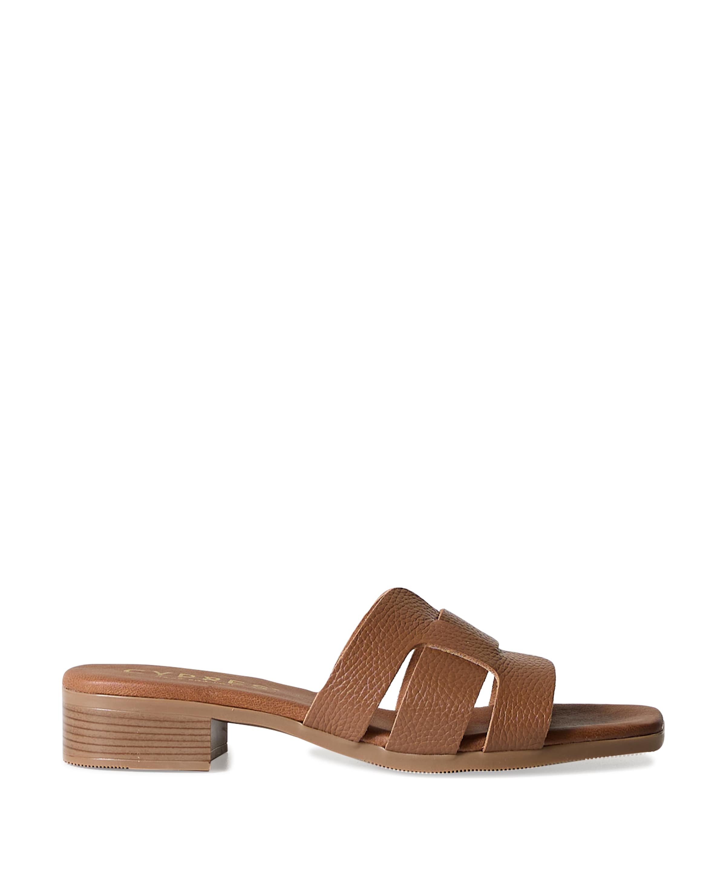 Cypres Wohmy dames slippers bruin