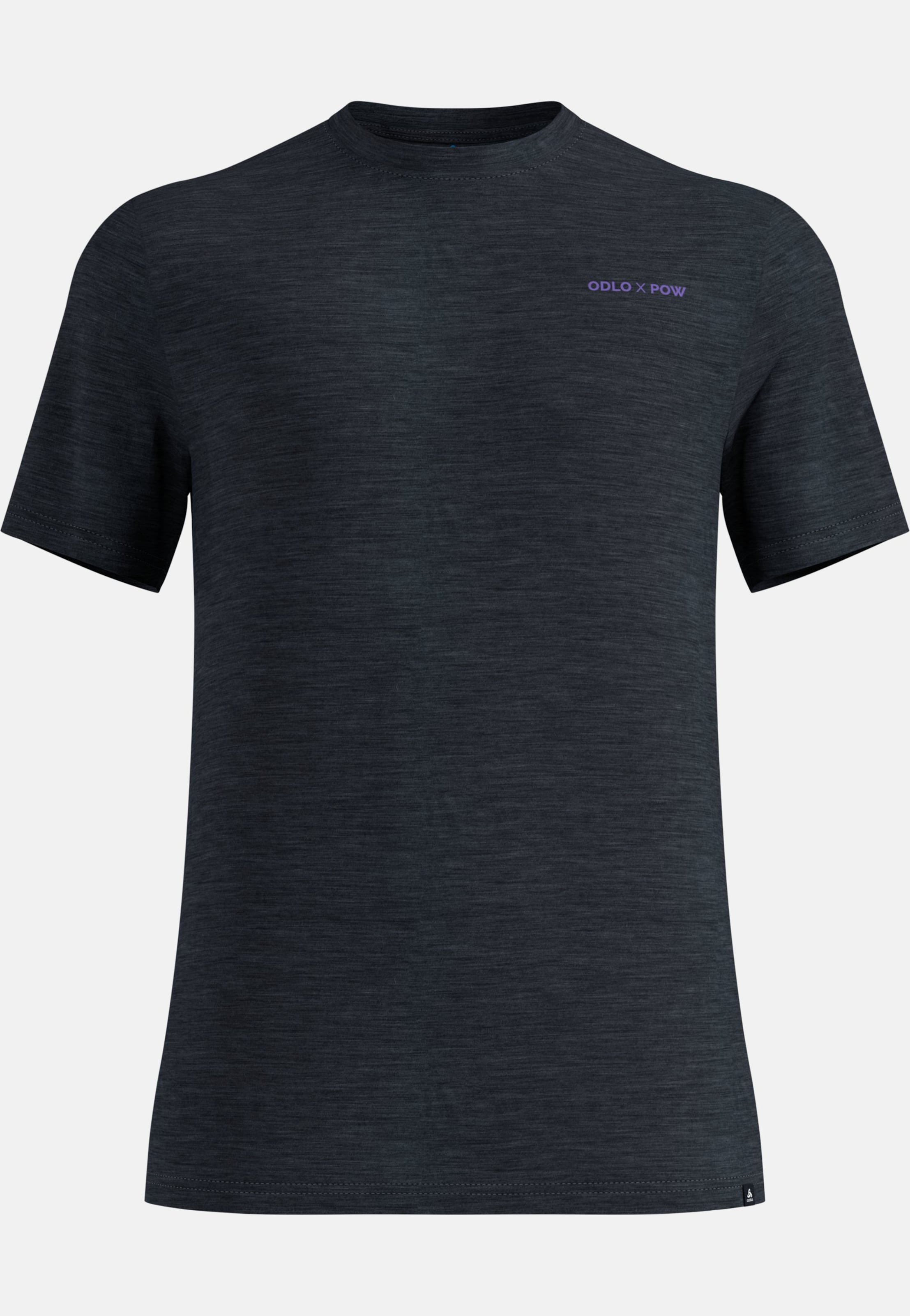 Odlo x POW Collective Voices T-Shirt aus Merinomix in black melange