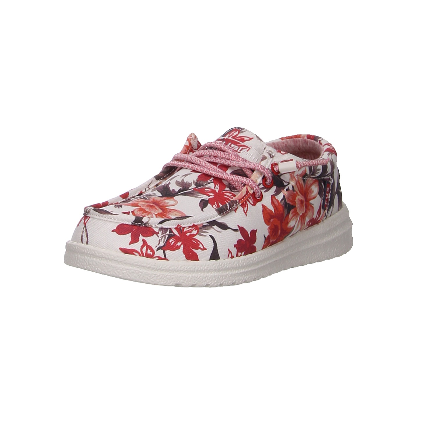 Fusion Sneaker weiß geblümt weiss/weiss kombi