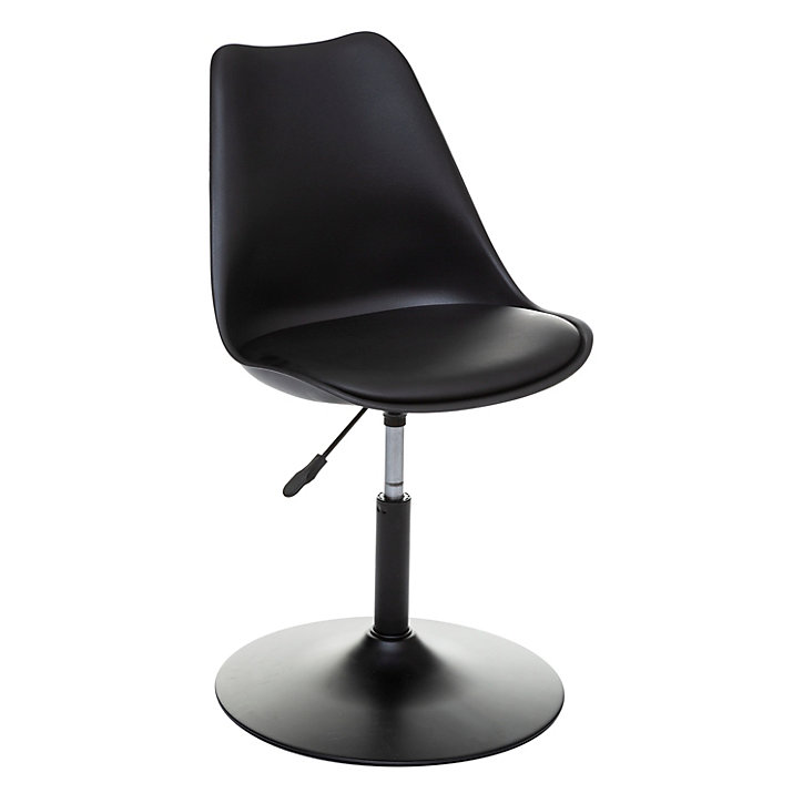 Lot de 2 chaises de table réglable Aiko noir