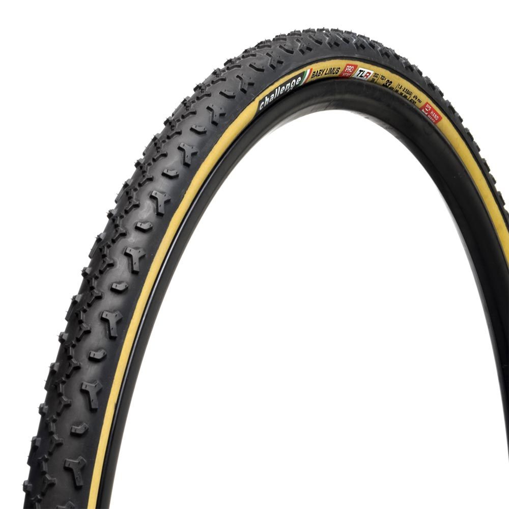 Challenge Baby Limus Cross Open Tubular TLR Vouwband Zwart/Bruin 700x33C