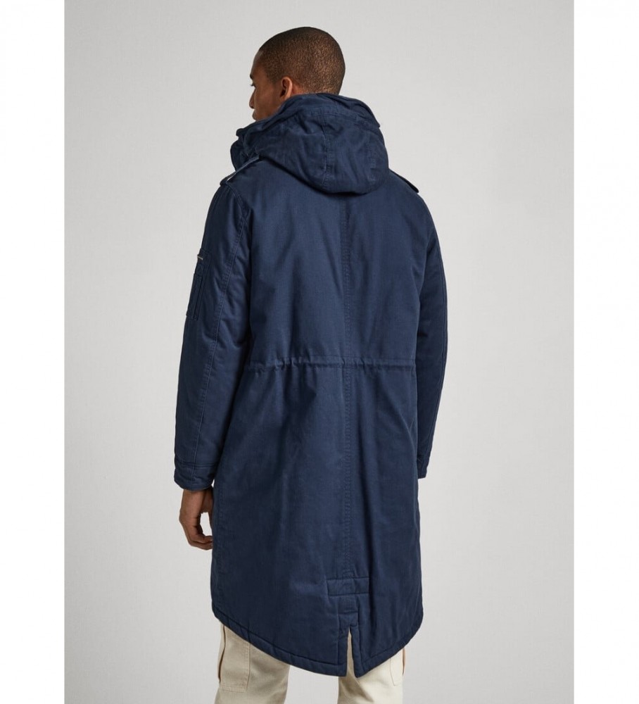 Parka Pepe Jeans Bowie azul marinho