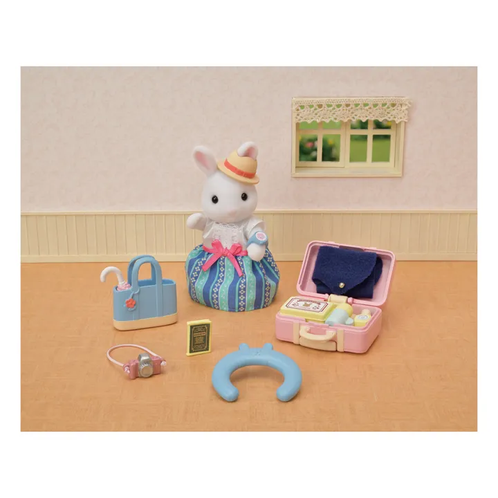 Sylvanian Families La Maman Lapin neige et sa valise