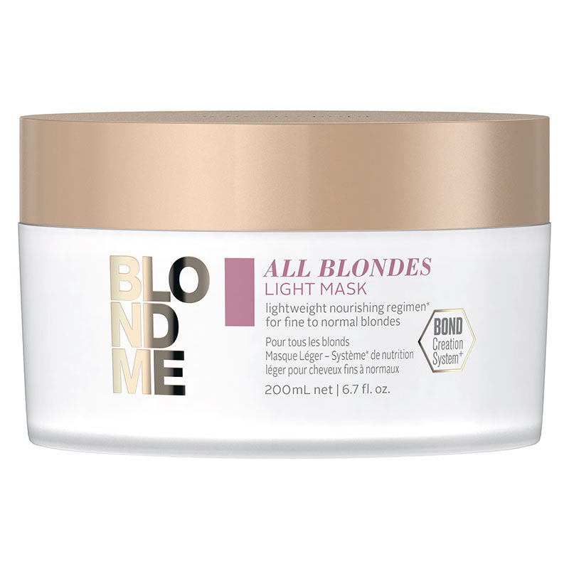 Masque léger pour cheveux blonds fins à normaux Blondme