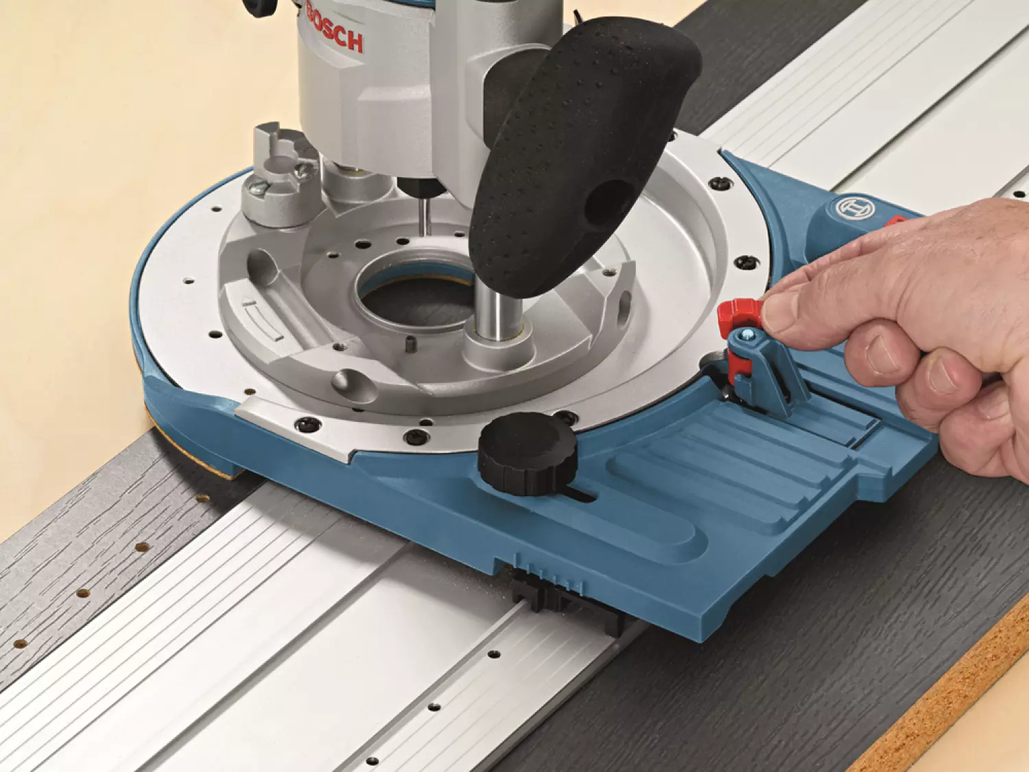 Bosch FSN RA 32 1600 Geleiderail met gatenraster - 32-gats