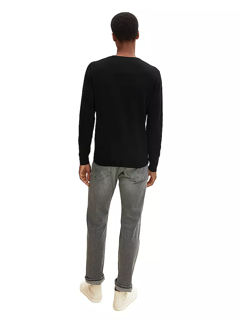 TOM TAILOR Pullover schwarz