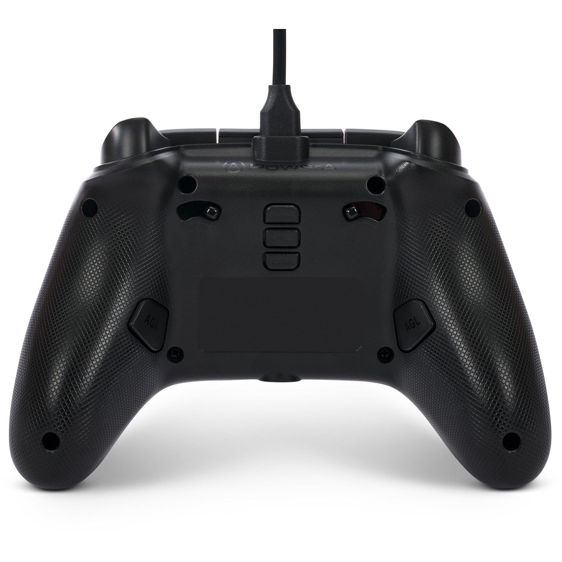 PowerA Advantage Wired Controller for Xbox Series XS with Lumectra  RGB LED Strip Black