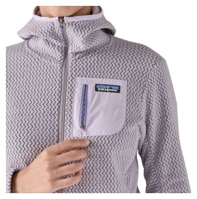 Polaire Patagonia R1 Air Full-Zip Hoody Violet Femme
