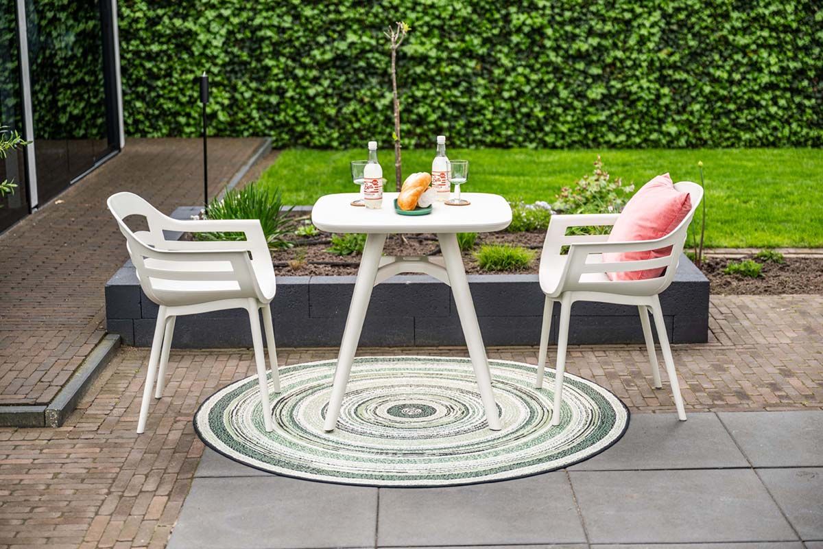 Garden Impressions Ceasar kunststof armstoel - zand