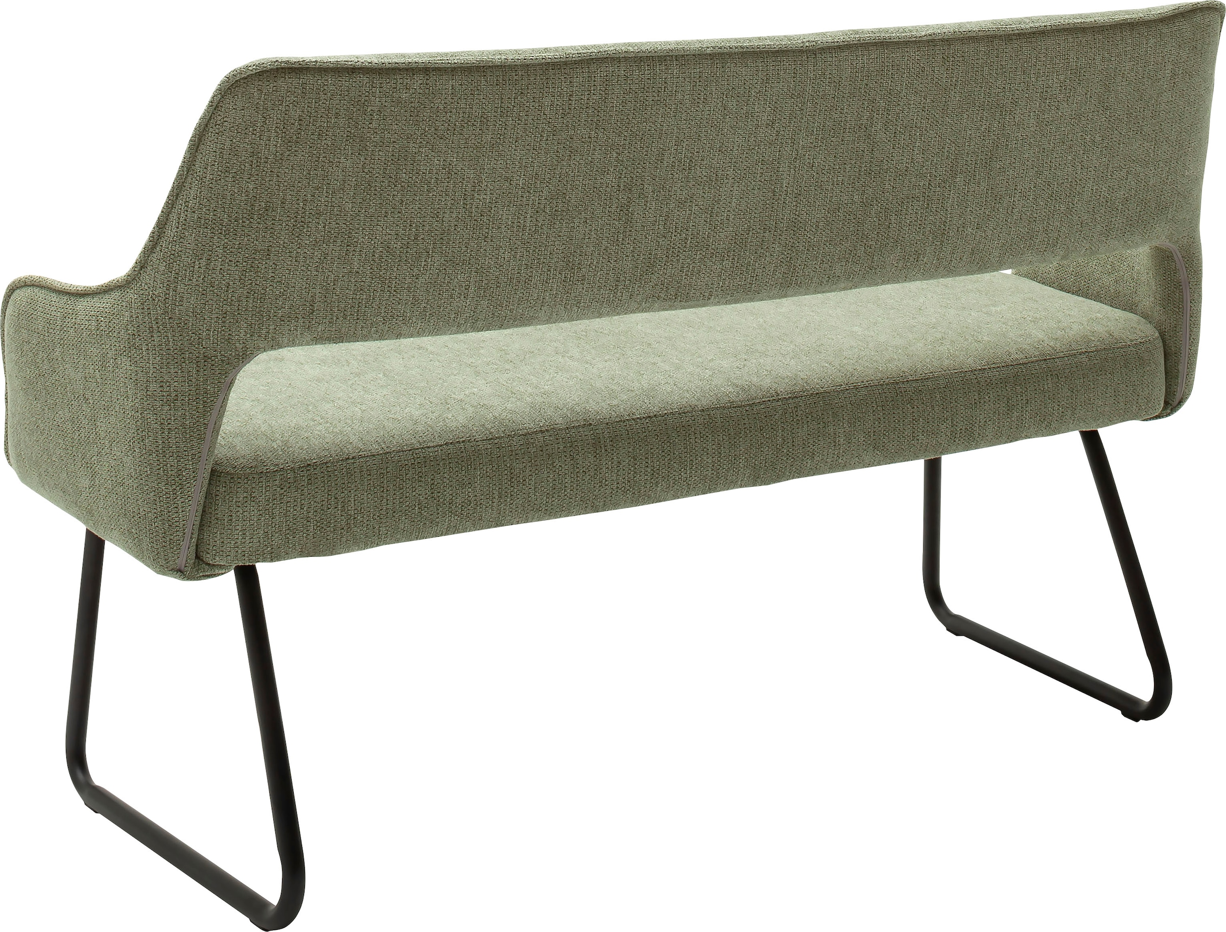 MCA furniture Polsterbank »Bangor« Sitzbank frei im Raum stellbar,Stoffbezug, Breite 175 cm